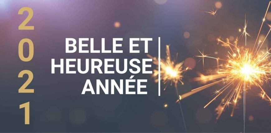 Nos meilleurs voeux pour 2021